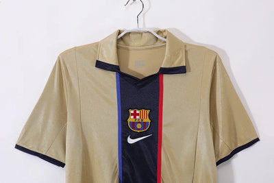 2001/02 Barcelona Away Retro Jersey