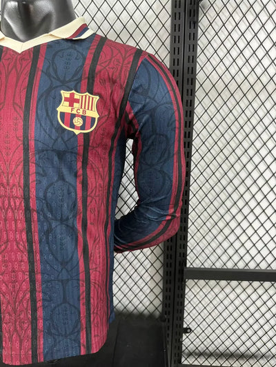 2025/2026 Barcelona 125Th Anniversary Long Sleeve Player Edition