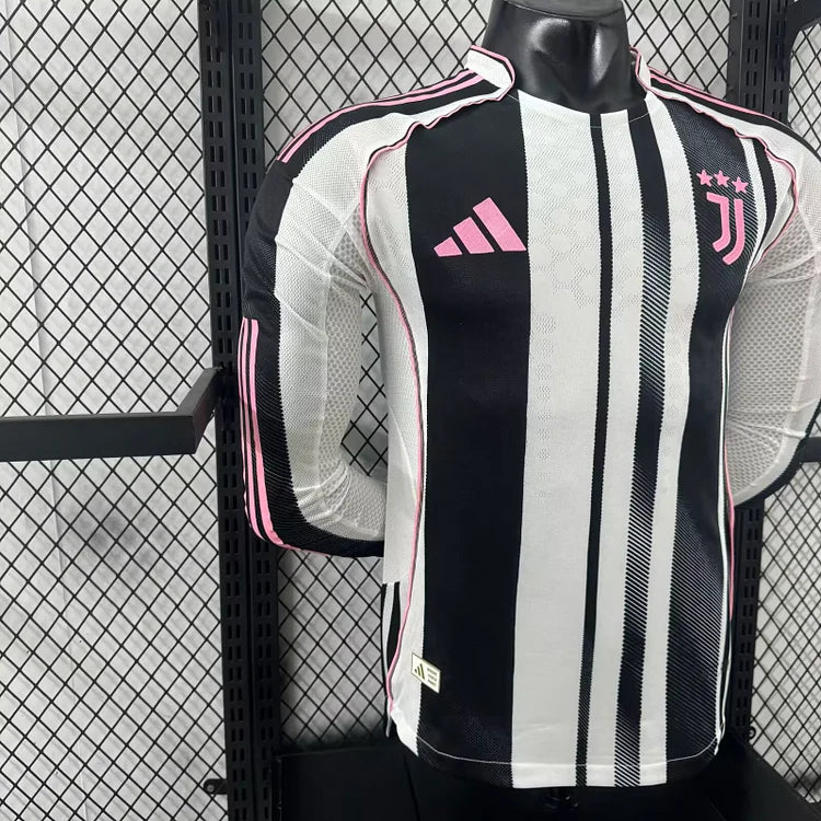 25/26 Juventus Home Long Sleeve Player Edition