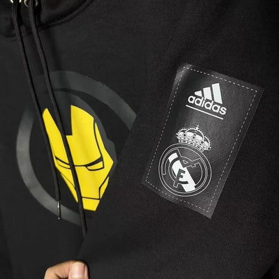 2024/25 Real Madrid Black Casual Sweater