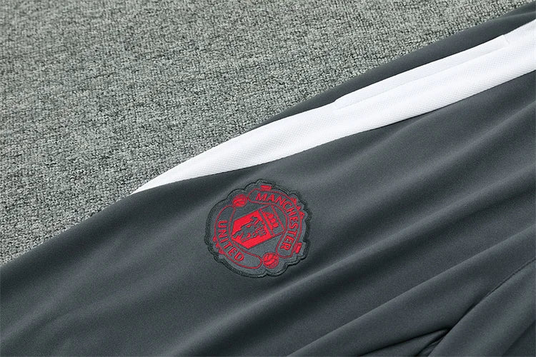 2024/25 Manchester United grey long sleeve training kit.