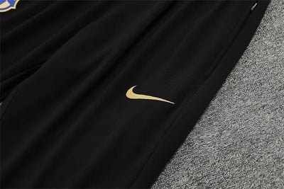 2024/25 Barcelona Black and Gold Long Sleeve Training Kit -