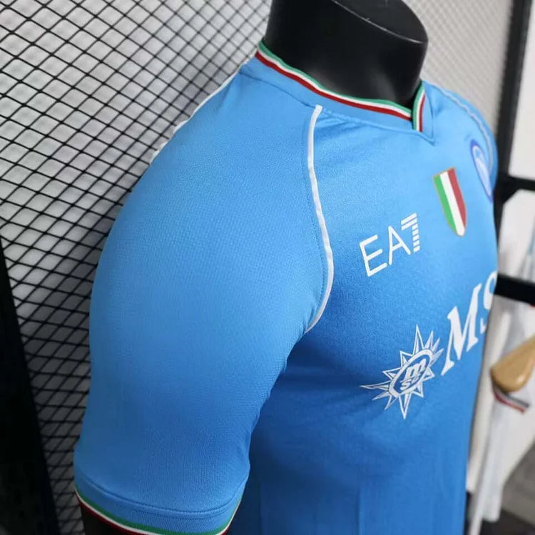2023/2024 Napoli Player Version Home Soccer Jersey