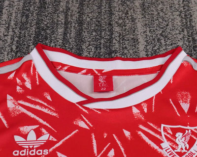 1989/91 Liverpool Home Retro - Kids Kit