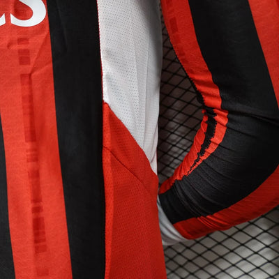 2024/25 AC Milan Home Long Sleeve - Player Edition
