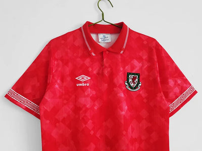 1990/92 Wales home retro jersey 1:1 Thai quality