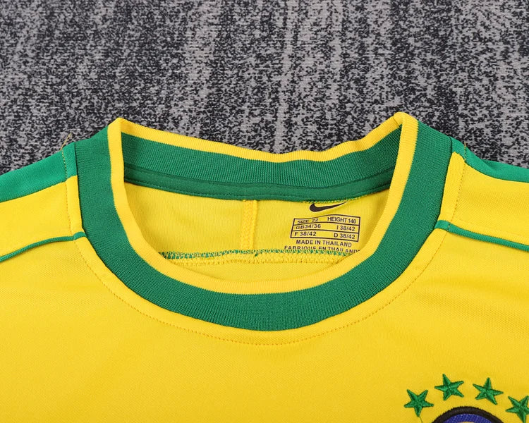 1998 Brazil Home Retro - Kids Kit