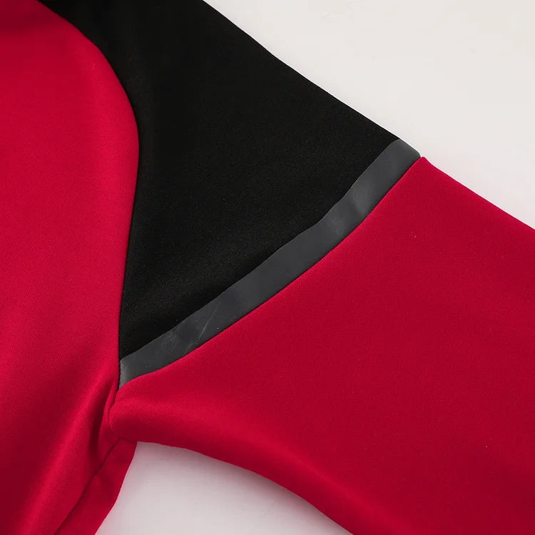 2024/25 AC Milan Red Hoodie Windbreaker Set