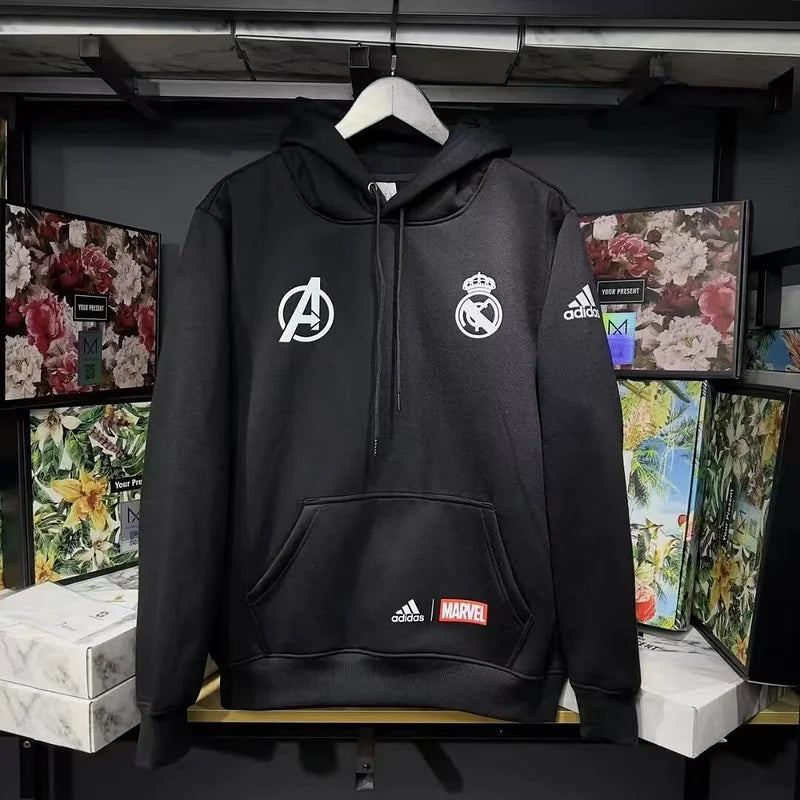 2024/25 Real Madrid Blue Casual Sweater