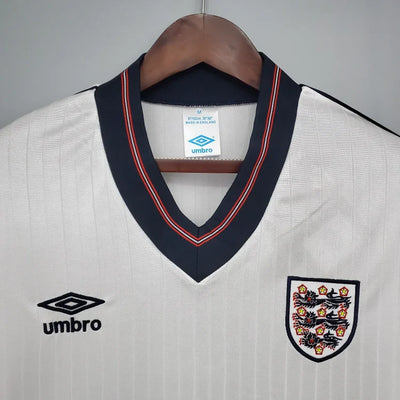 1984/86 England home white retro jersey
