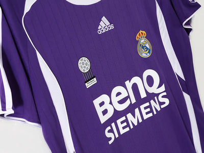 2006/07 Real Madrid Second Away Kit