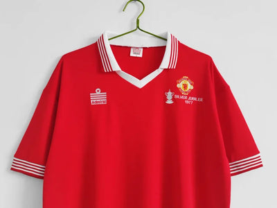 1977 Manchester United home retro jersey