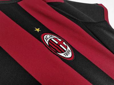 2009/10 AC Milan Home Retro Shirt