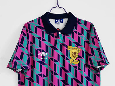 1988/89 Scotland away retro jersey 1:1 Thai quality