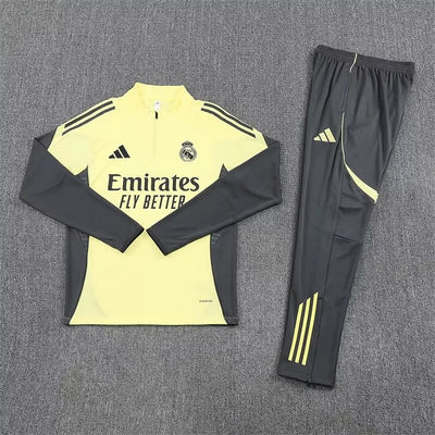 2025/2026 Real Madrid Half-Pulled Training Suit