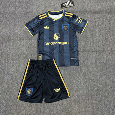 2025/2026 Manchester United'S Second Away Children'S Clothing