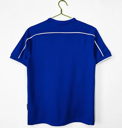 1998 Retro Brazil Away Football Jersey