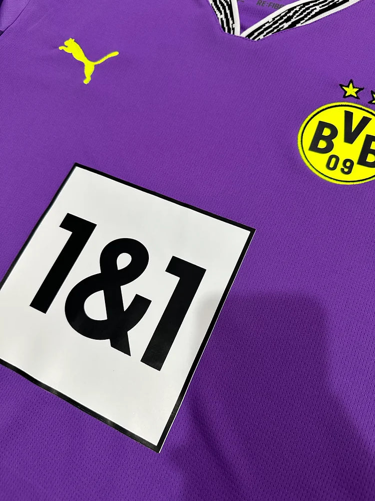 2024/25 Dortmund Goalkeeper Shirt Purple