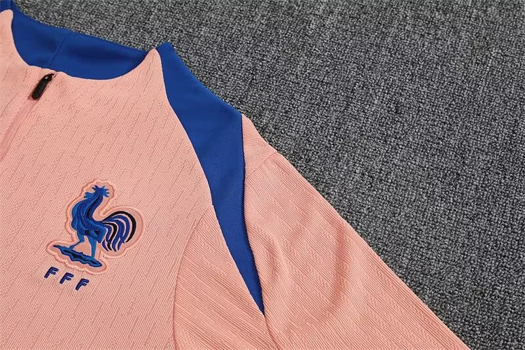 25/26 French light pink long sleeve training shirt -