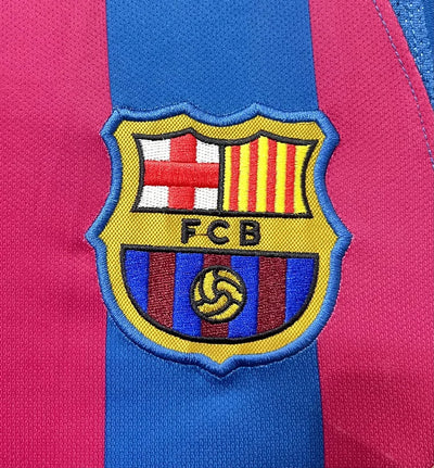 2005/06 Barcelona Home Long Sleeve Champions League Edition
