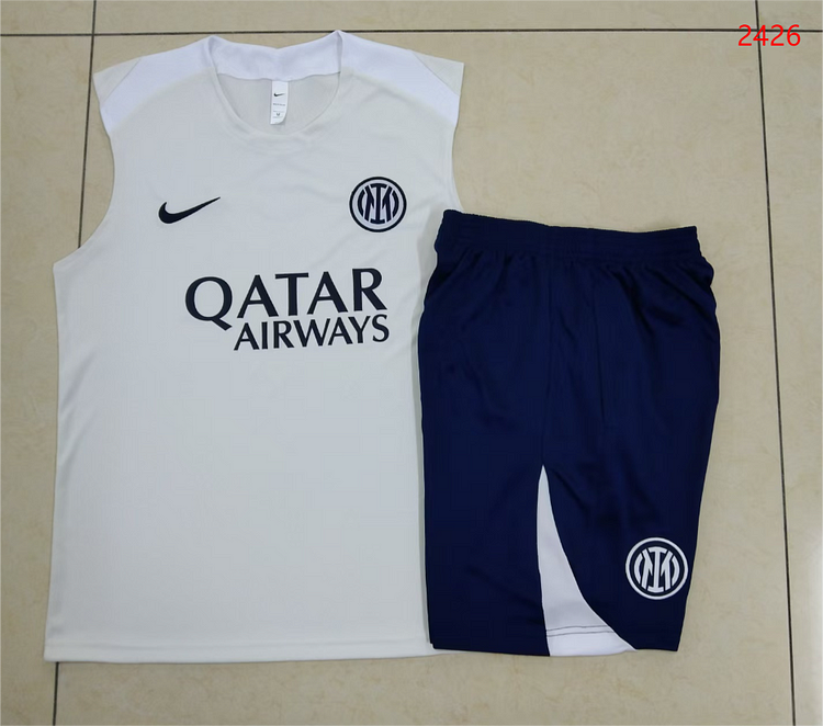 2025/2026 Inter Milan Short-Sleeved Training Vest