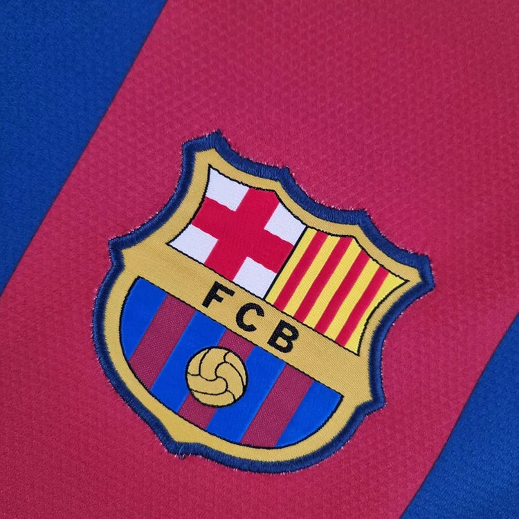 2010/11 Barcelona Home Long Sleeve Shirt -
