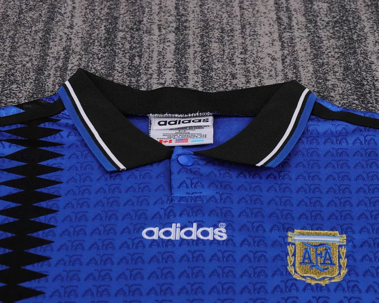 1994 Argentina Away Retro - Kids Kit