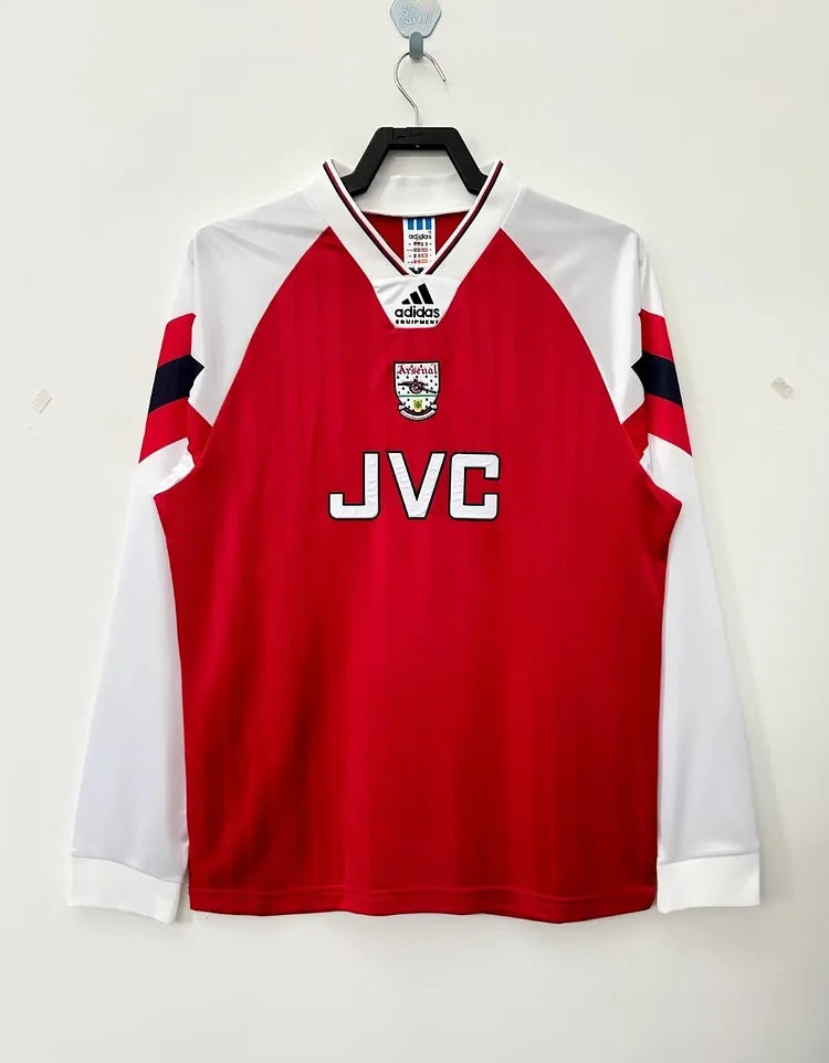 1992/93 Arsenal Home Long Sleeve Jersey