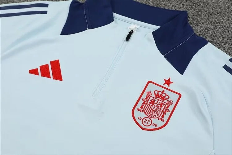 2024/25 Spain Long Sleeve Half Zip Training Kit