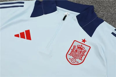 2024/25 Spain Long Sleeve Half Zip Training Kit