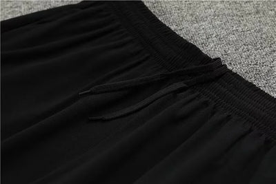 2024/25 Portuguese half-pull training uniform black 1:1 Thai quality suit