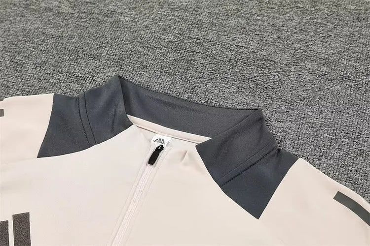 2024/25 Real Madrid Dark Grey Long Sleeve Training Kit