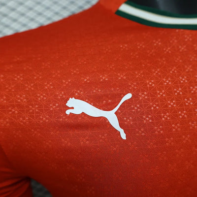 2025 Portugal Home Long Sleeve Shirt - Players