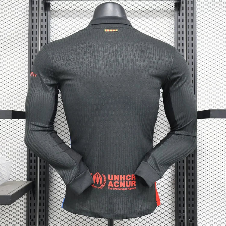 2024/2025 Barcelona Away Long Sleeve Player Version