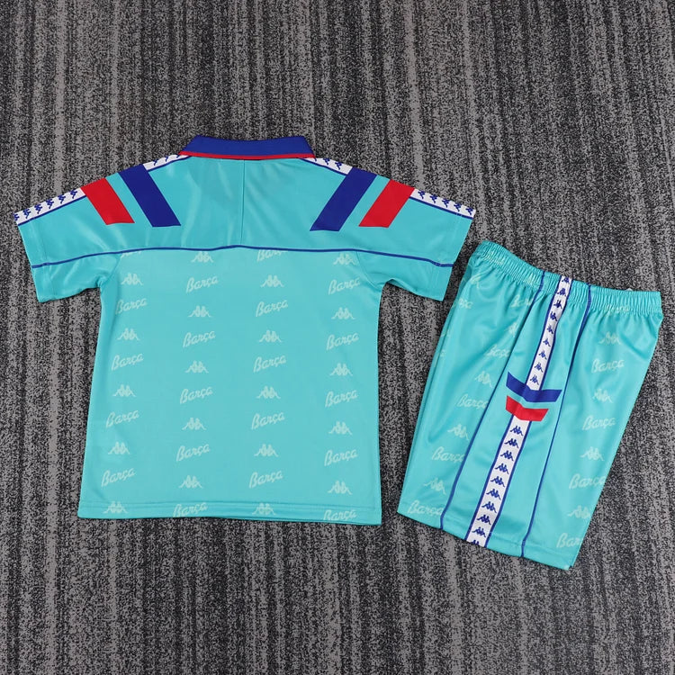 1992/93 Barcelona Away Shirt - Kids.