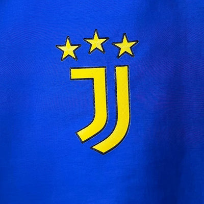 2023-2024 Juventus Reversible Windbreaker(Blue-red)Soccer Jersey