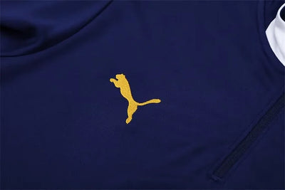 2025 Portugal long-sleeved royal blue training suit