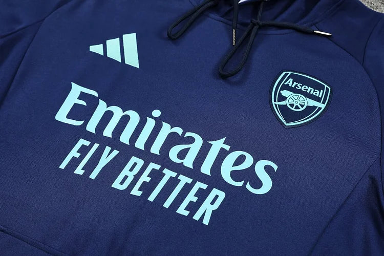 2024/25 Arsenal Hooded Training Kit