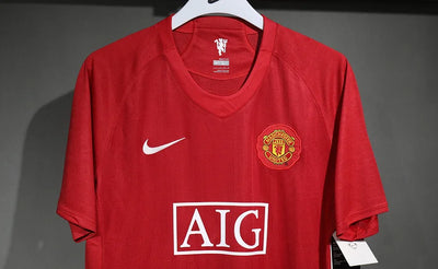 2007/08 Manchester United Home Shirt - Player Edition