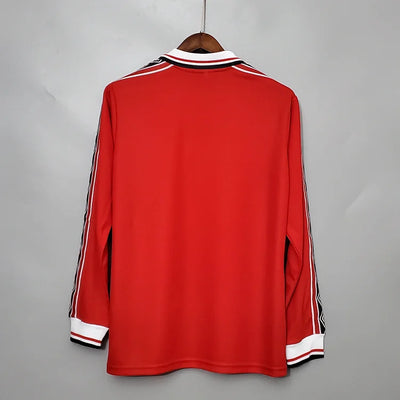 1998/99 Manchester United Home Long Sleeve Retro Shirt