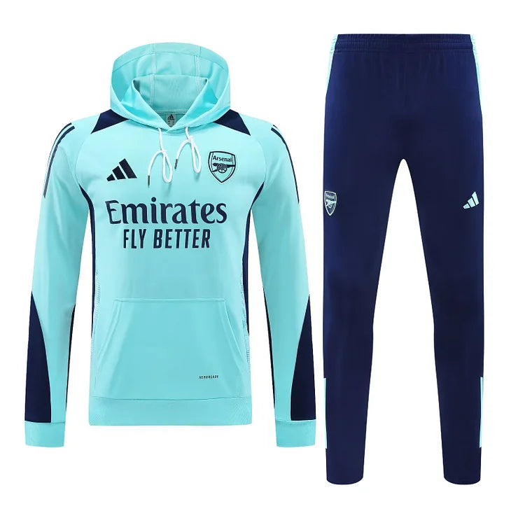 2024/25 Arsenal Hooded Training Kit