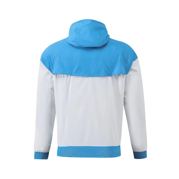 Manchester City retro hooded trench coat