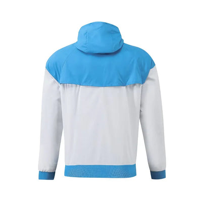 Manchester City retro hooded trench coat
