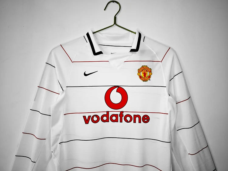2003/04 Manchester United Second Away Shirt - Long Sleeve