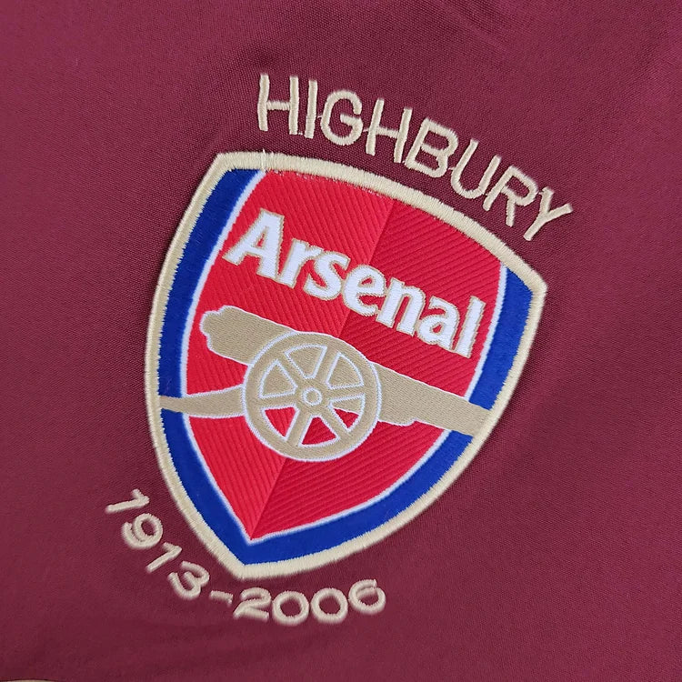 2005/06 Arsenal Home Long Sleeve Retro Shirt