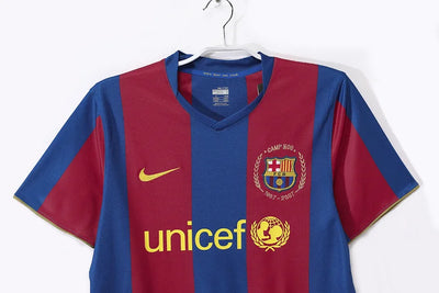 2007/08 Barcelona Home Retro Kit -