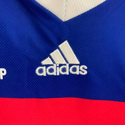 1998 France Home Retro Long Sleeve Jersey