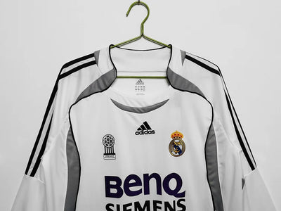 2006/07 Real Madrid home long-sleeved jersey