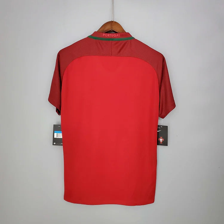 2016 Portugal Home Retro Jersey