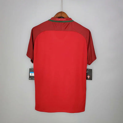 2016 Portugal Home Retro Jersey
